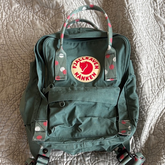 Fjallraven Other - Fjallraven Kånken Mini Backpack in Teal and Pink